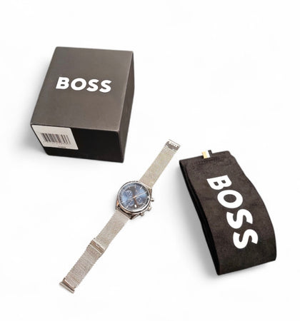 BOSS Gregor Collection Chronograph Quartz Watch with Stainless Steel Bracelet**Boxed**