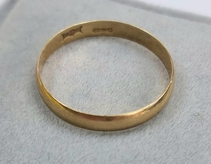 14ct Gold Band Size 