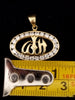 18k Allah Pendant