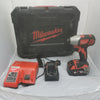 Milwaukee M18BID-0 M18 Compact Impact Driver with 2 X 5.0AH BATTERIES and charger +carry case