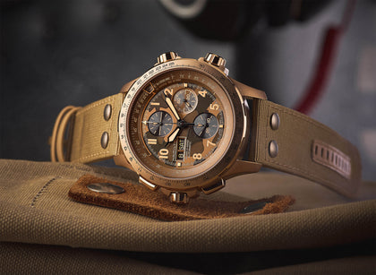 Khaki Aviation X-Wind Auto Chrono
