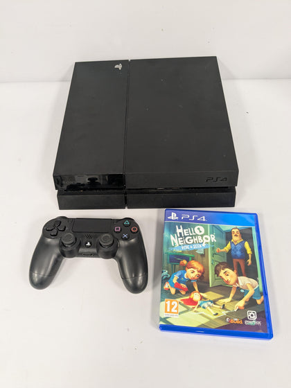 Playstation 4 500GB Black Hello Neighbour Hids & Seek Package