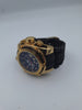 Invicta reserve mens gold effect quartz chronograph watch with rubber strap