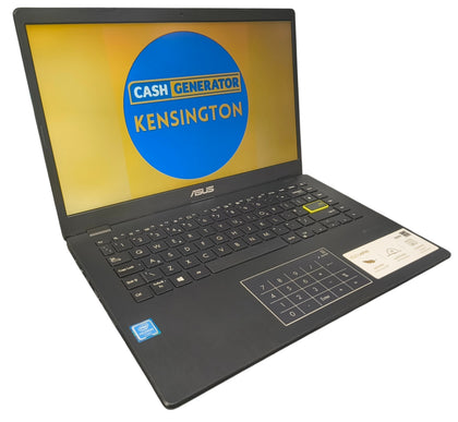 Asus Vivobook Laptop -  Intel Celeron N4020, 4GB RAM, 128Gb eMMC, Windows 10