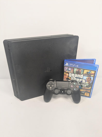 Playstation 4 Slim Console, 500GB GTA V Package