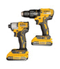 DeWalt 18V Drill/Driver Set w/2.0Ah batteries, charger and case