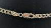 925 HALLMARKED, SILVER, ENGRAVED LOCKET ON THIN CURBED CHAIN, 24", 25.37G !!BRAND NEW!!