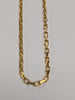 9ct gold square link chain