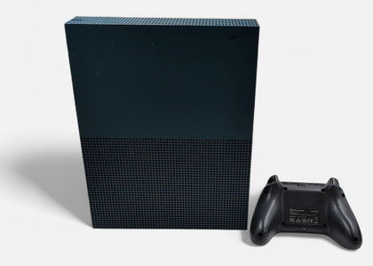 Microsoft Xbox One S Deep Blue Special Edition with Dark Blue Controller
