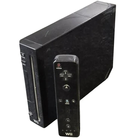 Nintendo Wii Console Black With All Leads and Controller