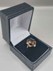 9K (375 Hallmarked & Tested), Gold Ring With Grey Stone, Weight: 3.06G, Size:K