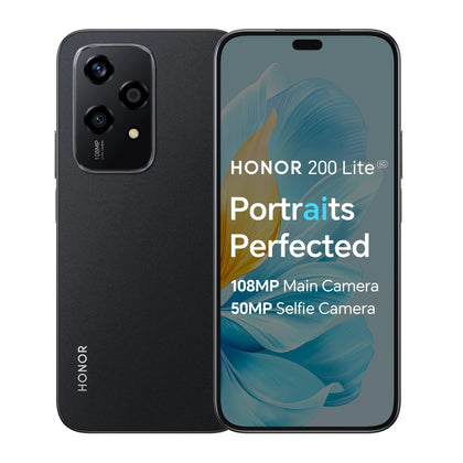 Honor 200 Lite - 256GB, Black