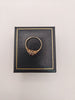9k Gold Ring with Red Stone 1.20G Hallmarked(375)&Tested Size L