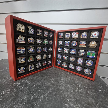 Danbury Mint Rangers FC Victory Pin Complete Collection & Extras