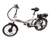 E-plus Ch25 20 Inch Wheel Size, Unisex, Electric Bike, White, 24v