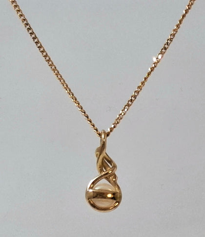 9 Carat Gold Chain + Pendant