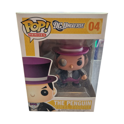 Funko Pop Dc Universe 04 The Penguin PRESTON STORE No Box Vinyl Figure 5026b.