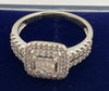 18ct White Gold Ring (O)