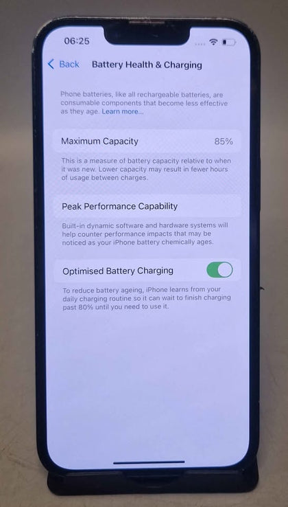 Apple iPhone 14 128GB Midnight, Unlocked 85% BH