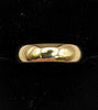 375 9CT YELLOW GOLD RING, SOLID BAND SYTLE, SIZE O/7, 2.5G, BOXED