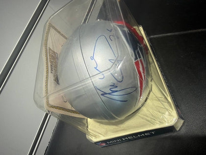 Jonas Gray Signed New England Patriots Mini-Helmet