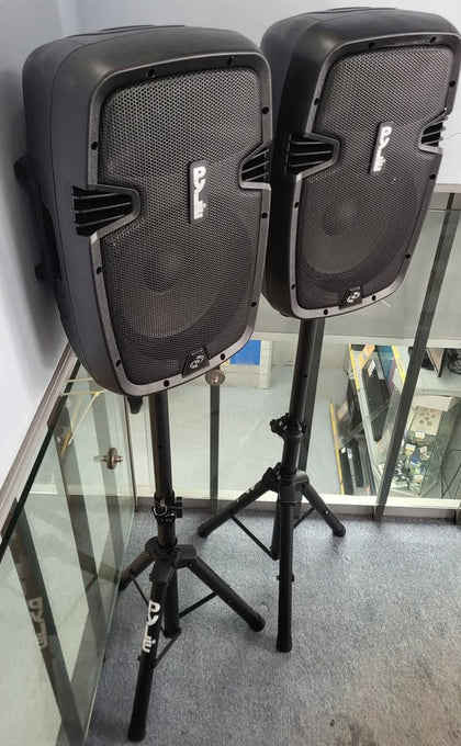 Plye 1000w Bluetooth PA System With Stands And Microphone