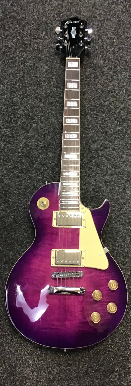 *Boxing Day Deal* Grote Lp Electric Guitar: Solid Mahogany Body Lpys-006(purple)