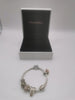 Pandora Bracelet with 6 charms Hallmarked(ALE) Boxed