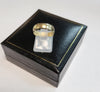9ct Yellow Gold Band Ring - Size L/M - 2.42g - Hallmarked