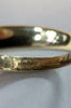 9ct Yellow Gold Ring with Blue & Clear Stones - Size M - 4.81g total