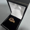 9CT Gold Ring With Purple Stone Size L 3.1G 375
