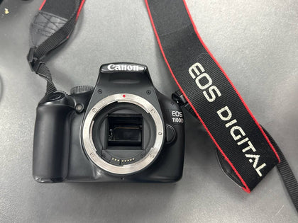 canon eos 1100d W/ 18-55mm lens