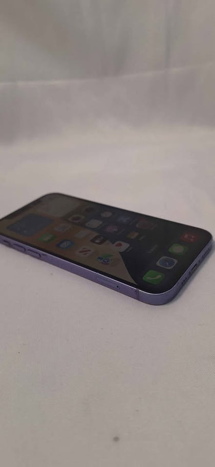 Apple Iphone 12 Mobile Phone - 64GB SSD - Purple - Open Unlocked - Unboxed *CRACKED BACK*
