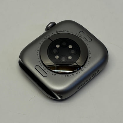 Apple Watch Series 11 42mm Space Grey Aluminum Case Black Sports Band Boxed