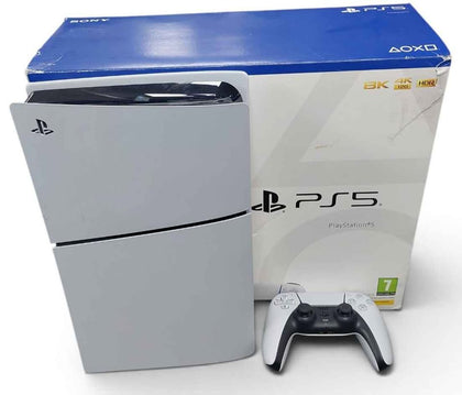 Sony PlayStation 5 Slim disc edition 1TB White with Controller boxed