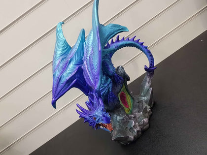 Electric Blue Dragon ON Rocks *COLLECTION ONLY*