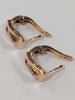14ct Gold CZ earrings