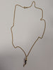 9ct Gold Necklace & Tear Drop Pendant