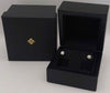 Pre-owned 18ct White Gold diamond stud earrings full hallmarked 1.74g