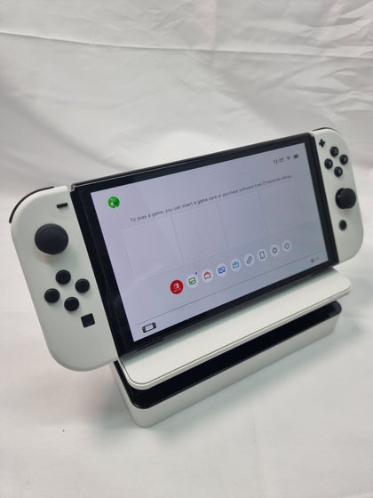 Nintendo Switch oled handheld console 32GB white unboxed
