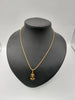 18k Gold Chain 4.0G with 18k Crucifix Pendant 1.41G Hallmarked(750)&Tested 16" Length