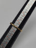 9ct Yellow Gold Ring With Clear Stones - 1.71G - Size N - Hallmarked