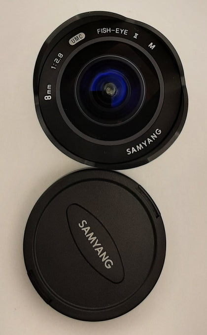 Samyang 8mm T3.8 VDSLR UMC II Fisheye Lens - Canon Fit