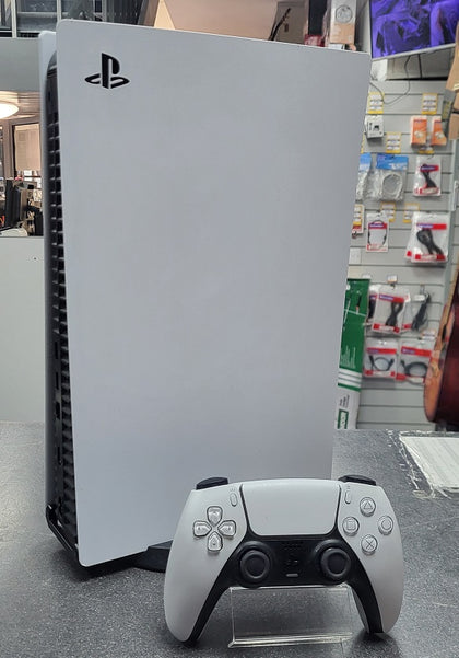 Playstation 5 Digital Edition Console - 825GB - White - Unboxed - With Controller