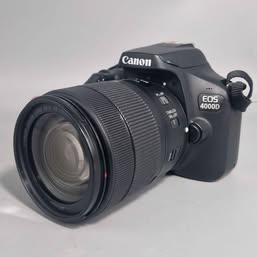 Canon EOS 4000D and 18-135mm lens