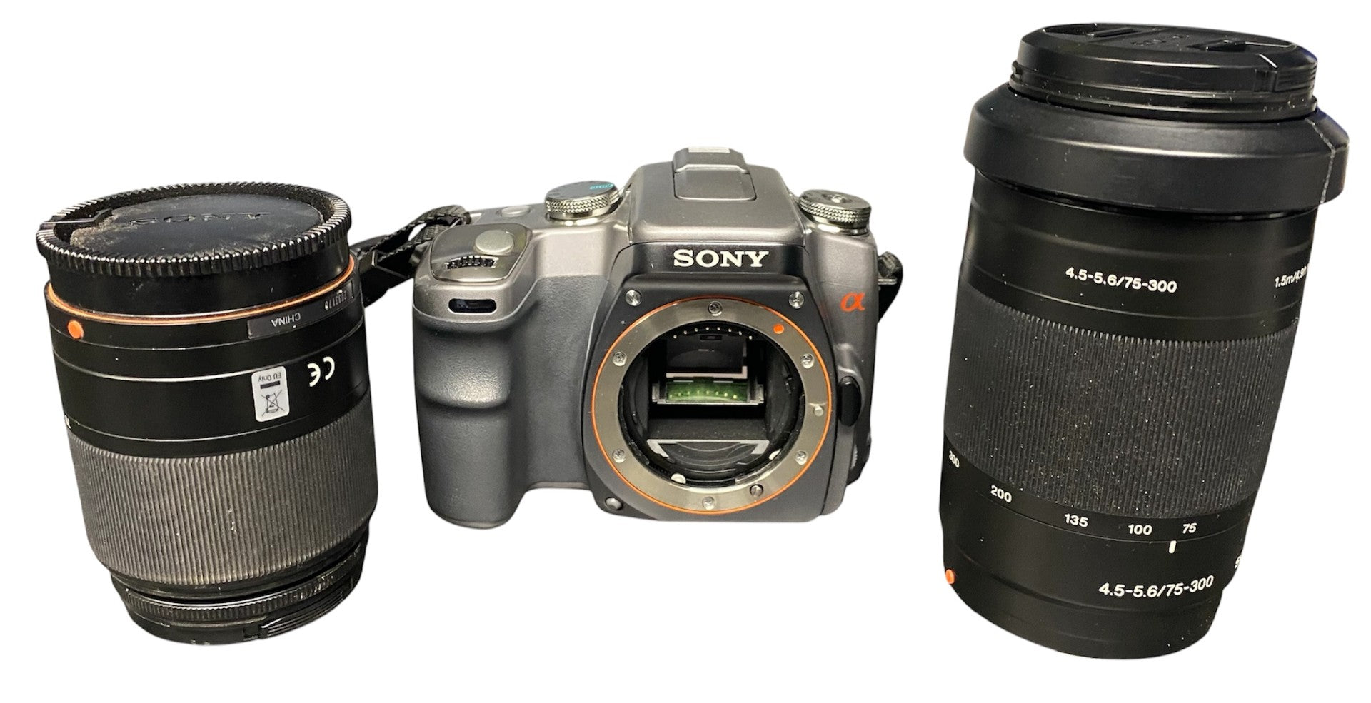 Sony Alpha A100 DSLR Camera & 2 Lenses | Cash Generator