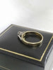 18 carat gold, HALLMARKED AND TESTED ,  moissanite ladies ring, size L - 3.2 Grams. Hallmarked and tested, Box included