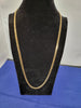 9ct Yellow Gold Curb Link Necklace - 23" - 20.33g - Hallmarked