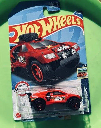 2022 Hot Wheels 195/250 Sand Burner Rally Champs Red.