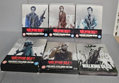 **Christmas Sale** The Walking Dead Complete Season 1 to 6 Blu-ray Limited Edition Steelbook Blu-ray